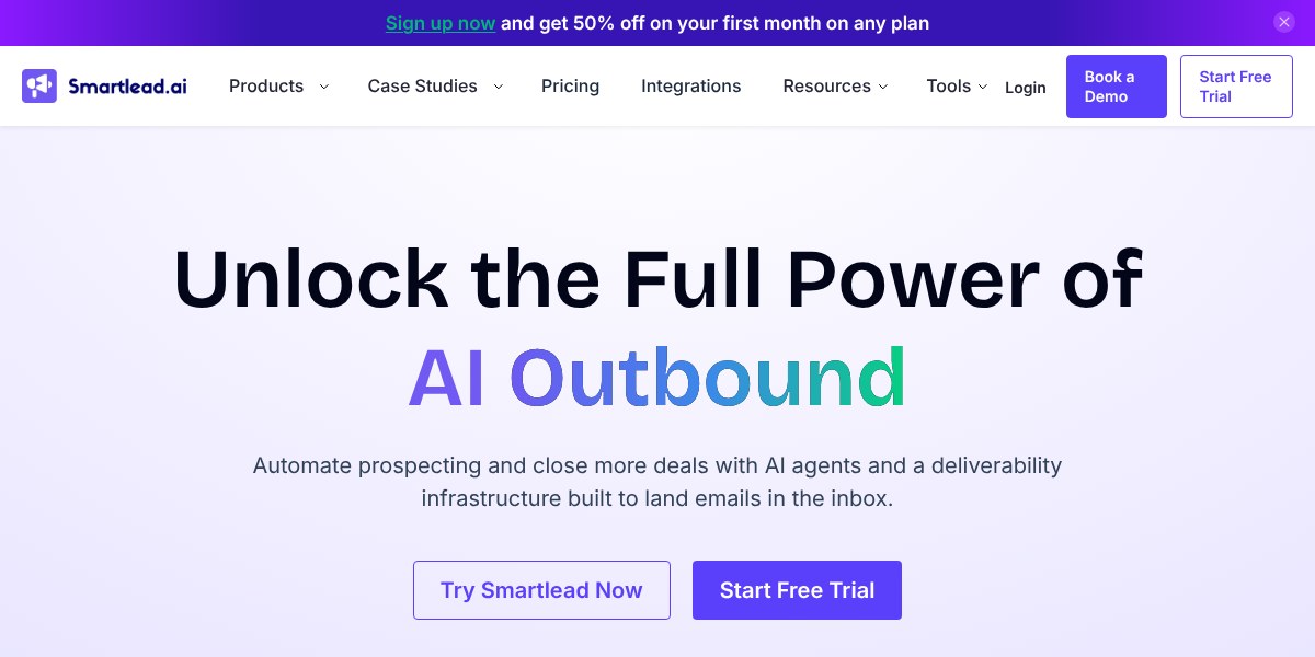 Smartlead, a budget Outreach alternative for cold email at volume