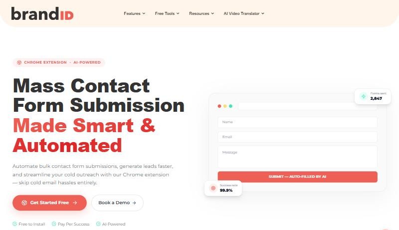 ContactID homepage hero